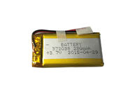 Baterai Lithium Polymer Isi Ulang Ukuran Kecil 3.7V PAC372038 280mAh