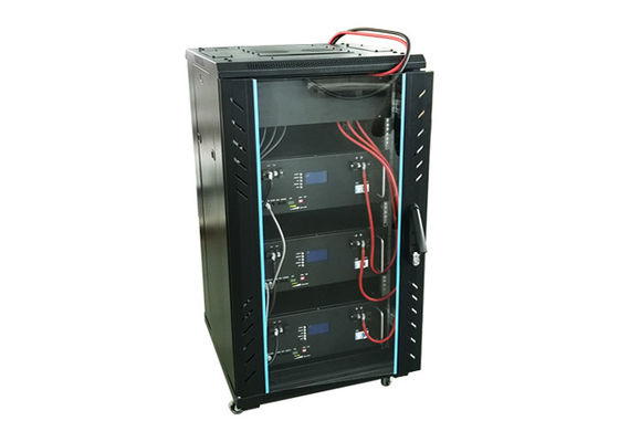 Sistem CATV 48V 28.8kWh Baterai Tenaga Surya LiFePO4 UPS RS232
