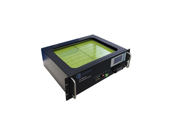 48v 50Ah 3U Penyimpanan Energi Baterai Lithium LiFePO4 EV Grade